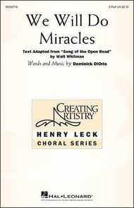 We Will Do Miracles Two-Part choral sheet music cover Thumbnail